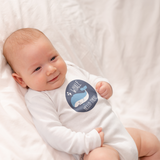 'Whale hello there' baby longsleeve bodysuit