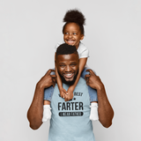 'World's best farter - I mean father' adult shirt